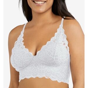 Maidenform White Lace Bra